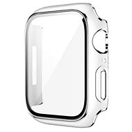 COTEetCI Polycarbonate Case with Screen Protector for Apple Watch 7 41mm Clear - Protective Watch Cover