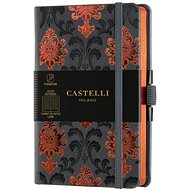 CASTELLI MILANO Copper&Gold Baroque, velikost S Orange - Zápisník