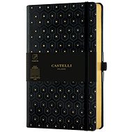 CASTELLI MILANO Copper&Gold Honey, velikost M Gold - Zápisník