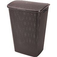 Curver MY STYLE 55L koš na prádlo - hnědý - Koš na prádlo