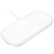 ChoeTech 5-Coils Dual Wireless Fast Charger Pad 2x 10W White