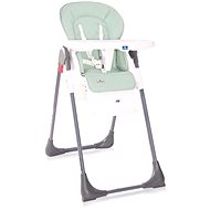 Jídelní židlička Lorelli CRYSPI FROSTY GREEN LEATHER - Jídelní židlička