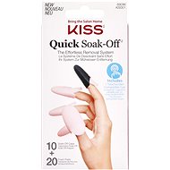 KISS Soak Off Remover Caps - Odstraňovač lepidla