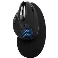 DELUX M618XSD Rechargeable RGB Vertical mouse, černá - Myš