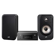 DENON CEOL RCD-N11 DAB Black + Polk Audio Signature S20e Black - Set