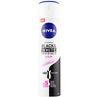 NIVEA Black & White Invisible Clear 150 ml - Dámský antiperspirant