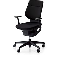 3DE ING Glider 360° černá - čalouněná - Kancelářská židle