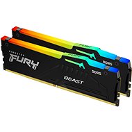 Kingston FURY 64GB KIT DDR5 6000MHz CL40 Beast RGB XMP - Operační paměť