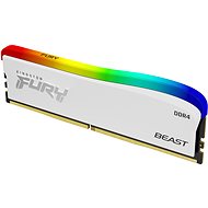 Kingston FURY 8GB DDR4 3200MHz CL16 Beast RGB White Special Edition - Operační paměť