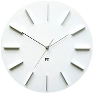 FUTURE TIME FT2010WH Round White - Nástěnné hodiny