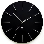 FUTURE TIME FT2010BK Round Black - Nástěnné hodiny