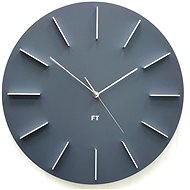 FUTURE TIME FT2010GY Round Gray - Nástěnné hodiny