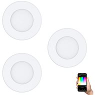 Eglo - SADA 3x LED RGB Podhledové svítidlo FUEVA-C 3xLED/3W/230V - Bodové osvětlení
