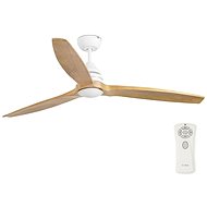 FARO 33727 - LED Stropní ventilátor ALO LED/16W/230V bílá/hnědá - Ventilátor