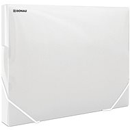 DONAU Propyglass A4 - Transparent, White - Document Folders