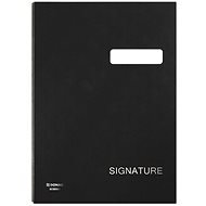 DONAU A4, černá - Podpisová kniha