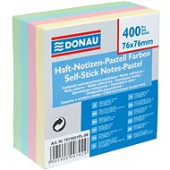 DONAU 76 x 76mm, 400 Sheets, Pastel - Sticky Notes