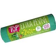 VIPOR LDPE Top Extra pevné 240 l, 10 ks, zelený - Pytle na odpad