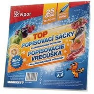 VIPOR Bag HDPE Freezing Bag 30 × 50cm, 25 pcs, Transparent - Bag