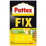 PATTEX FIX Oboustranné lepící proužky, 20× 40 mm, 10 ks - Lepicí páska