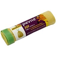 VIPOR HDPE se zatahovací páskou 30 l, 15 ks, žlutý - Pytle na odpad