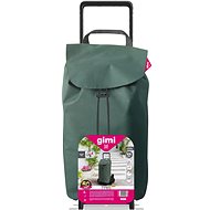 GIMI Tris Floral nákupní vozík zelený - Taška na kolečkách