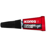 KORES Power Glue Gel 3 × 1 g - Vteřinové lepidlo