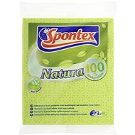 SPONTEX Natura houbová utěrka 3 ks          