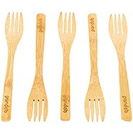 PANDOO Bamboo Fork Set of 5 Pcs - Fork