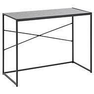 Design Scandinavia Seaford, 100 cm, MDF, black - Desk
