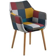 Conference Chair with Marte Armrests, Patchwork - Conference Chair 