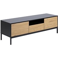 TV table with Door and Drawer Seashell, 140cm, Oak - TV Table