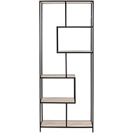 Shelf / Bookcase with 4 Shelves Seashell, 185cm, Sonoma Oak - Shelf