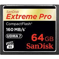 Paměťová karta SanDisk Compact Flash 64GB 1000x Extreme Pro