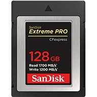 Sandisk Compact Flash Extreme PRO CF expres 128GB, Type B - Paměťová karta