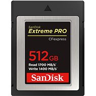 Sandisk Compact Flash Extreme PRO CF expres 512GB, Type B - Paměťová karta