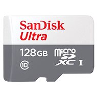 Paměťová karta SanDisk MicroSDXC 128GB Ultra Lite + SD adaptér