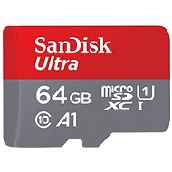 SanDisk MicroSDXC 64GB Ultra + SD adaptér