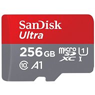 SanDisk MicroSDXC 256GB Ultra + SD adaptér