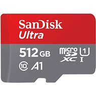 SanDisk MicroSDX Ultra 512GB + SD adaptér