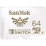 SanDisk MicroSDXC 64GB Nintendo Switch - Paměťová karta