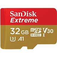 SanDisk MicroSDHC 32GB Extreme Mobile Gaming - Paměťová karta