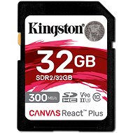 Kingston SDHC 32GB Canvas React Plus - Paměťová karta