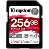 Kingston SDXC 256GB Canvas React Plus - Paměťová karta