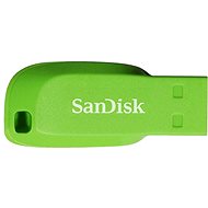 Flash disk SanDisk Cruzer Blade 16GB elektricky zelená