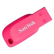 SanDisk Cruzer Blade 32GB elektricky růžová - Flash disk