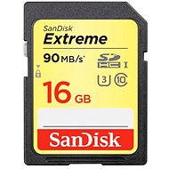Memory Card SanDisk Extreme SDHC 16GB Class 10 UHS-I (U3)