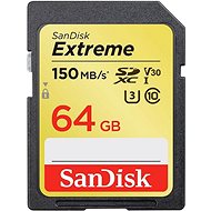 SanDisk SDXC 64GB UHS-I (V30) U3 - Memory Card