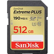 SanDisk SDXC Extreme PLUS 512GB  - Paměťová karta