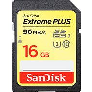 Memory Card SanDisk SDHC Extreme Plus 16GB Class 10 UHS-I